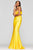 Faviana - S10448 Crisscross Bodice Charmeuse Mermaid Dress Evening Dresses