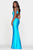 Faviana - S10500 Plunging V-Neck Sheath Evening Dress Evening Dresses