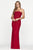Faviana - S10507 Strapless Sheath Evening Dress Evening Dresses 00 / Red