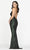 Faviana - S10536 V-Neck Allover Sequin Dress Prom Dresses