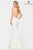 Faviana - S10633 V-Neck Open Back Trumpet Gown Evening Dresses