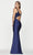 Faviana - S10639 Lace V-Neck Bodice Gown Evening Dresses
