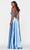 Faviana - S10643 V-Neck Embellished Long Gown Prom Dresses