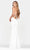 Faviana - S10661 Lace Up Back Satin Gown Prom Dresses