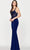 Faviana - S10675 Corseted Square Neck Fit Gown Prom Dresses