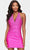 Faviana S10702 - Plunging Halter Beaded Cocktail Dress Special Occasion Dress