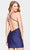Faviana S10703 - Beaded Crisscross Back Cocktail Dress Special Occasion Dress