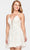 Faviana S10709 - Floral Lace A-Line Cocktail Dress Special Occasion Dress