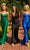 Faviana S10800 - V-Neck Sheer Back Evening Gown Evening Dresses 00 / Royal