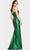 Faviana S10811 - Asymmetric Neck Seamed Evening Gown Evening Dresses