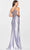 Faviana S10816 - Beaded Asymmetric Evening Dress Evening Dresses