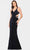 Faviana S10818 - Sequined V-Neck Evening Gown Evening Dresses