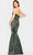 Faviana S10819 - Strapless Velvet Sequin Evening Gown Evening Dresses