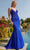 Faviana S10821 - Lace Appliqued V-Neck Evening Gown Evening Dresses