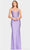 Faviana S10830 - Sleeveless V Neck Evening Dress Evening Dresses 00 / Lilac