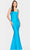 Faviana S10841 - Charmeuse Square Evening Dress Evening Dresses