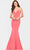 Faviana S10846 - V-Neck Satin Evening Dress Evening Dresses