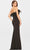 Faviana S10851 - Feathered Faille Satin Prom Dress Prom Dresses