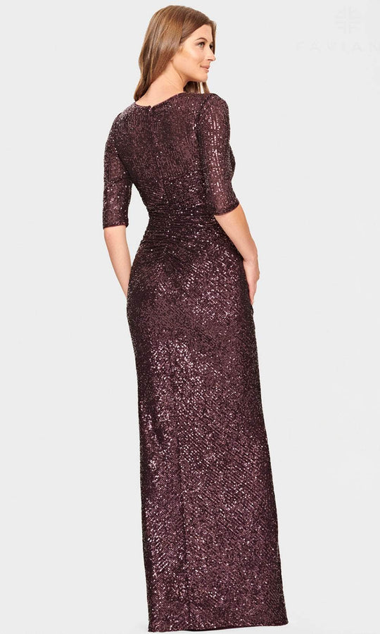 Faviana S10861 - Sweetheart Sequined Evening Gown