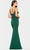 Faviana S10867 - Lace Applique Scoop Neckline Evening Dress Evening Dresses