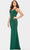 Faviana S10867 - Lace Applique Scoop Neckline Evening Dress Evening Dresses