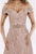 Feriani Couture - 18906 Embellished Plunging Off-Shoulder A-line Dress Special Occasion Dress