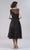 Feriani Couture - 20518 Cap Sleeve Draped Lace Dress Cocktail Dresses
