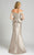 Feriani Couture - Off Shoulder Peplum Trumpet Gown 18574 CCSALE