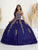 Fiesta Gowns 56447 - Embroidered Off-shoulder Sweetheart Neck Ballgown Special Occasion Dress