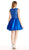 Floral Lace A-line Homecoming Dress Homecoming Dresses XXS / Navy