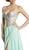 Fully Beaded Bodice A-Line Prom Dress Dress