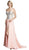 Fully Beaded Bodice A-Line Prom Dress Prom Dresses XXS / Babypink