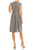 Gabby Skye - 18416M Polka Dot Jewel Cocktail Dress Holiday Dresses