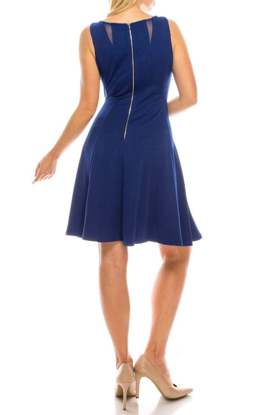 Gabby Skye - 57445MG Sheer Multi-Cutout A-Line Dress