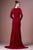 Gatti Nolli Couture - OP-4747 Plunging V-neck Trumpet Dress Special Occasion Dress
