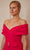 Gatti Nolli Couture - OP-5319 Foldover Off-Shoulder Belted Waist Gown Evening Dresses