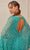 Gatti Nolli Couture - OP-5344 V Neck Cape A-Line Evening Dress Evening Dresses