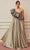 Gatti Nolli Couture - OP-5353 One Shoulder Pleated A-Line Evening Gown Evening Dresses