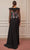 Gatti Nolli Couture - OP-5362 Shirred V-Neck Sequined High Slit Gown Special Occasion Dress