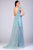Gatti Nolli Couture - OP-5503 Crochet Plunging V Neck Sheer Skirt Gown Prom Dresses