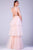Gatti Nolli Couture - OP-5508 Plunging Pearl-Adorned Tulle Tiered Gown Evening Dresses