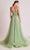 Gatti Nolli Couture - OP5682 Applique Corset Bodice High Slit Gown Prom Dresses