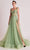 Gatti Nolli Couture - OP5682 Applique Corset Bodice High Slit Gown Prom Dresses
