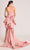 Gatti Nolli Couture - OP5745 Ruched Floral Sheath Dress Evening Dresses