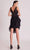 Gatti Nolli Couture - OP5749 Plunging Neck Embellished Short Dress Cocktail Dresses