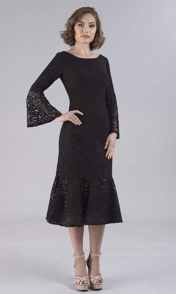 chinese dress ladies GIA Franco 12054 Prom Dress - Charcoal