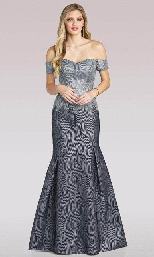 Gia Franco 12150 - Asymmetrical Flare Evening Dress