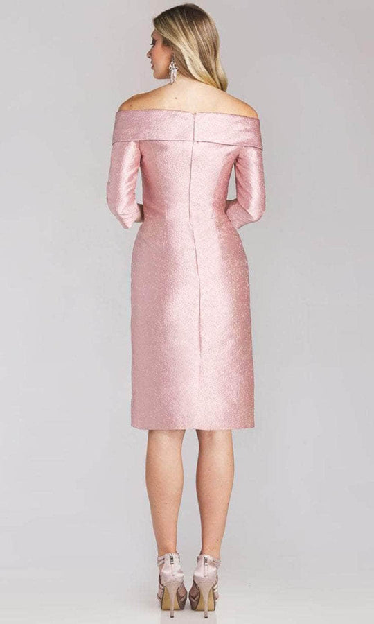 Gia Franco 12153 - Off Shoulder Cocktail Dress