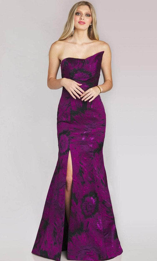 Gia Franco 12154 - Strapless Trumpet Evening Dress