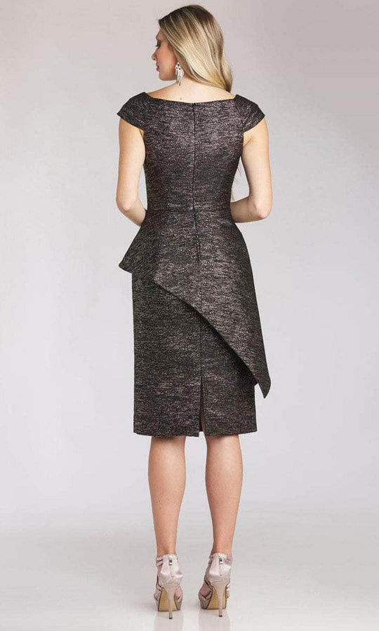 Gia Franco 12170 - Cap Sleeve Short Formal Dress